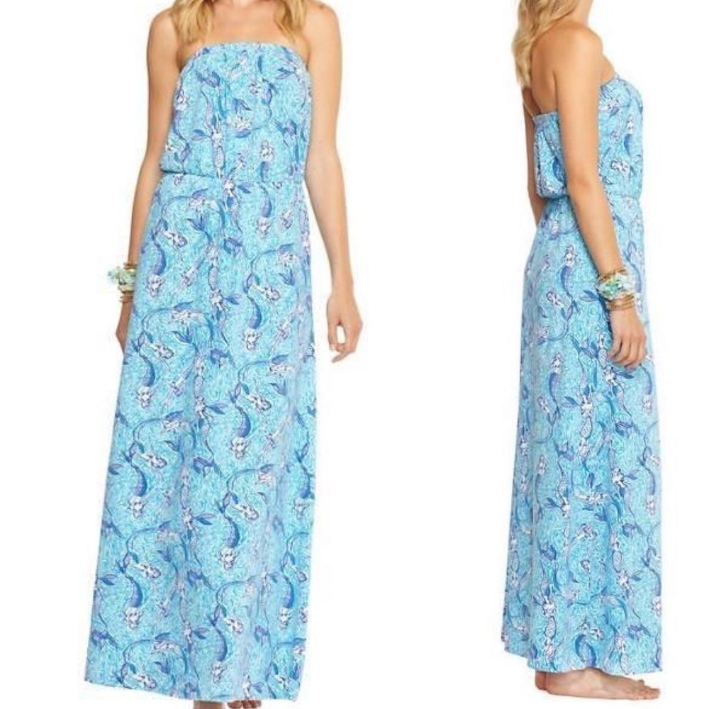LILLY PULITZER Nice Tails Marlissa maxi dress